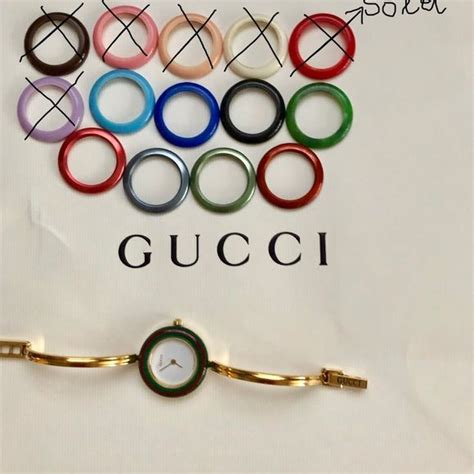 gucci watch face change